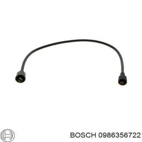 Высоковольтные провода 0986356722 Bosch