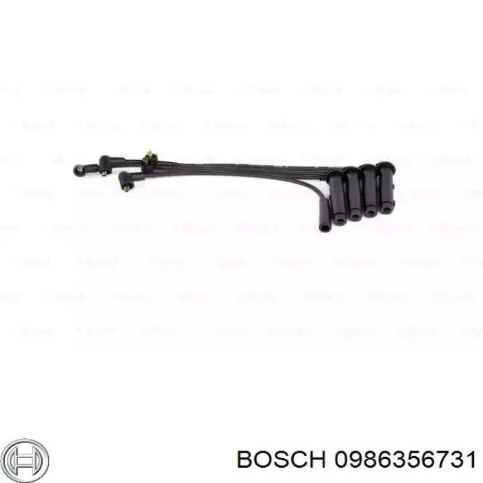 0 986 356 731 Bosch высоковольтные провода