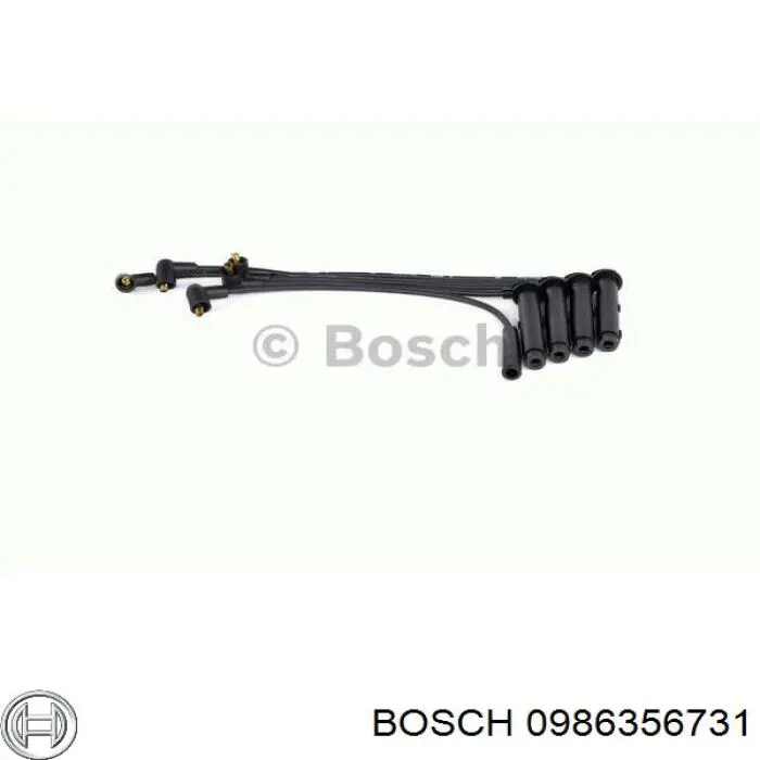 Juego de cables de encendido 0986356731 Bosch