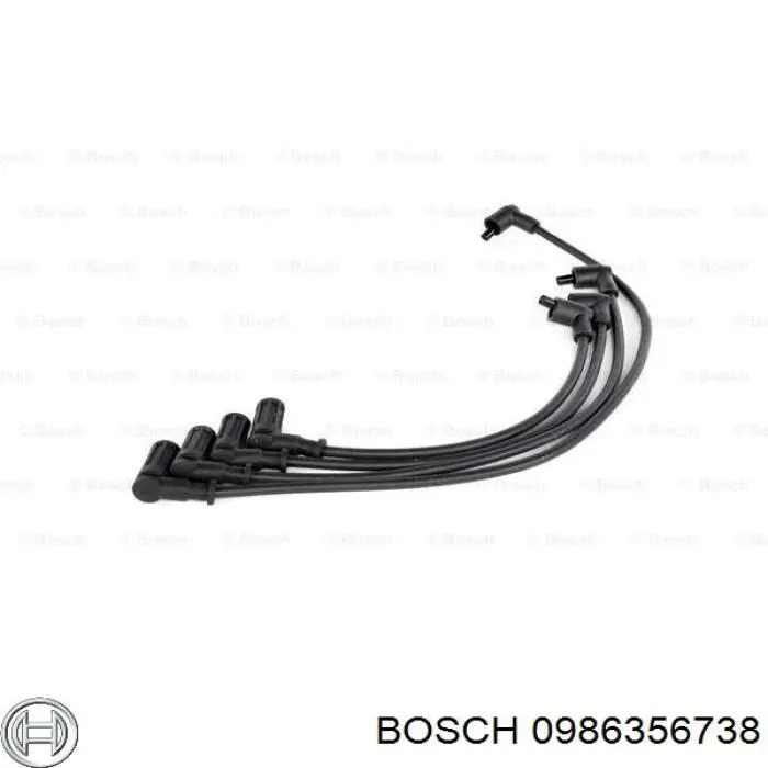 0986356738 Bosch высоковольтные провода