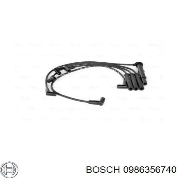Купить 0986356740 Bosch Провода высокого напряжения