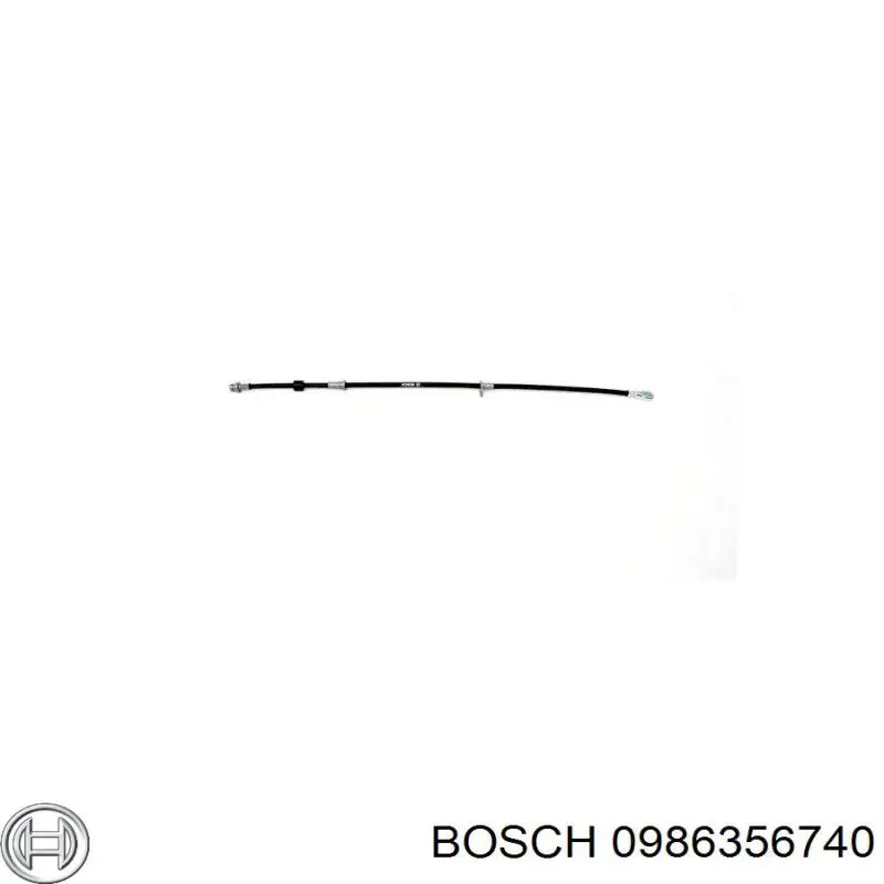0986356740 Bosch Провода высоковольтные