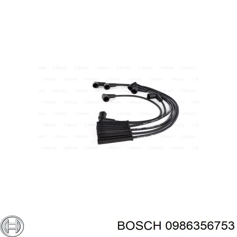 0 986 356 753 Bosch высоковольтные провода