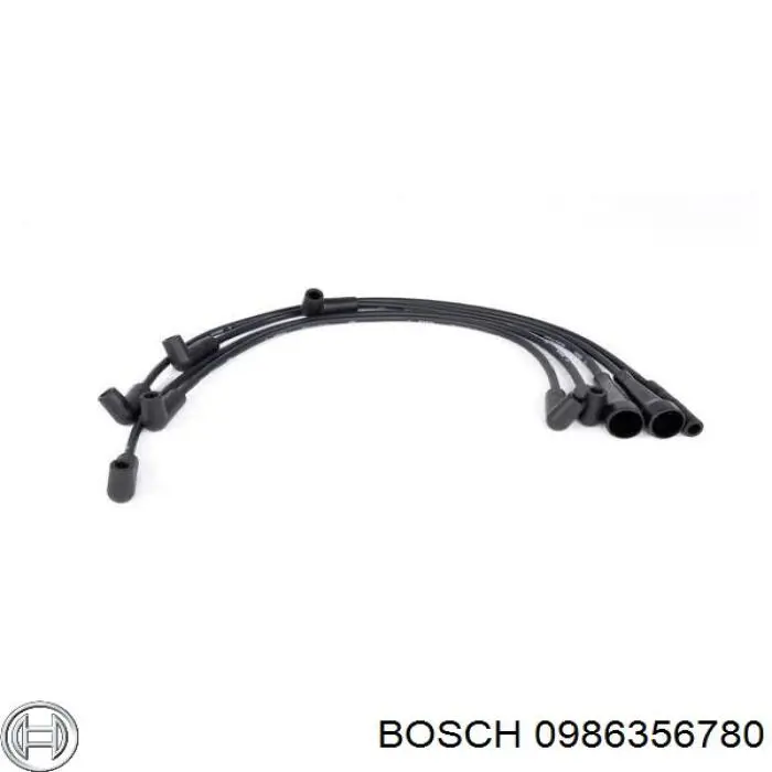 0986356780 Bosch высоковольтные провода