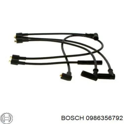 0986356792 Bosch Провода высоковольтные