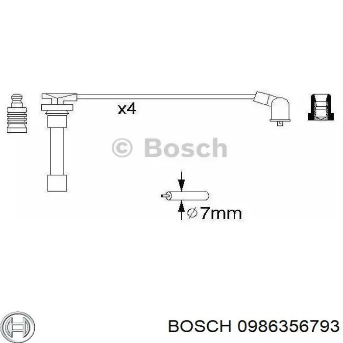 Провода зажигания Ashika 13204420 цена, от 22.80 USD