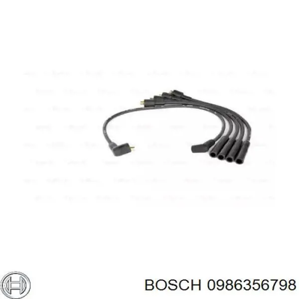 Высоковольтные провода 0986356798 Bosch