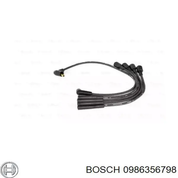 0986356798 Bosch высоковольтные провода