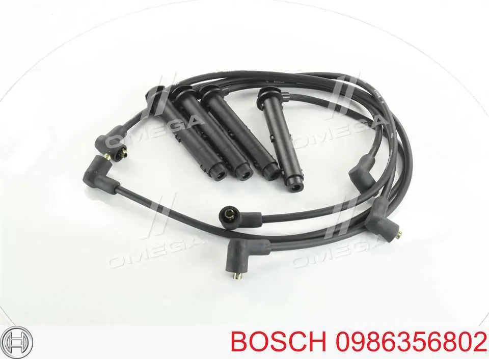 Провода высоковольтные, комплект BOSCH 0986356802