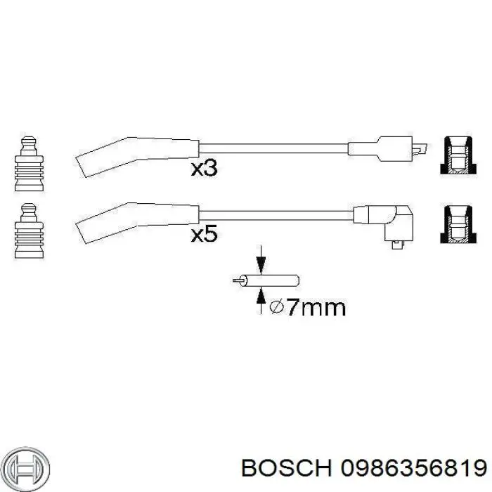 Провода зажигания Land Rover NGC500160 цена, от 35.45 USD