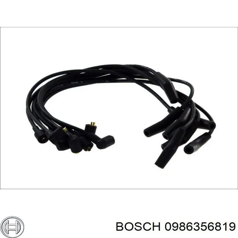 Дріт високовольтний, комплект 0986356819 Bosch