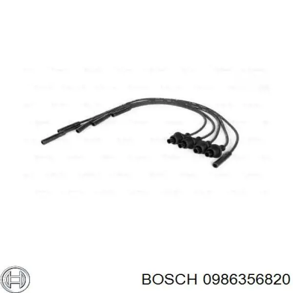 Высоковольтные провода 0986356820 Bosch