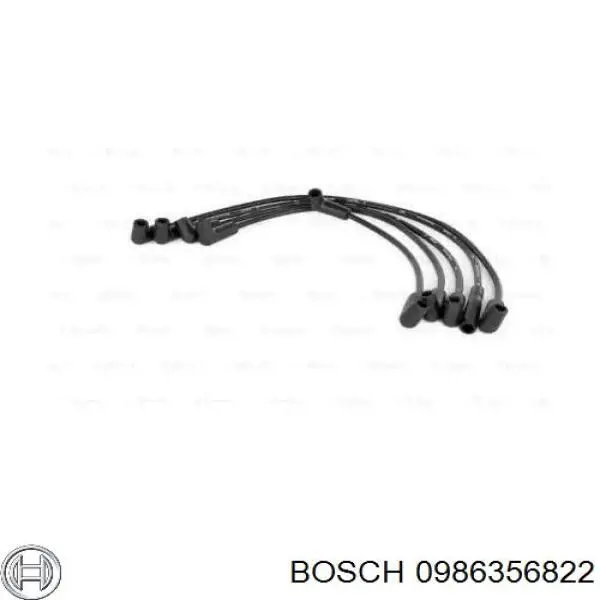 Высоковольтные провода 0986356822 Bosch