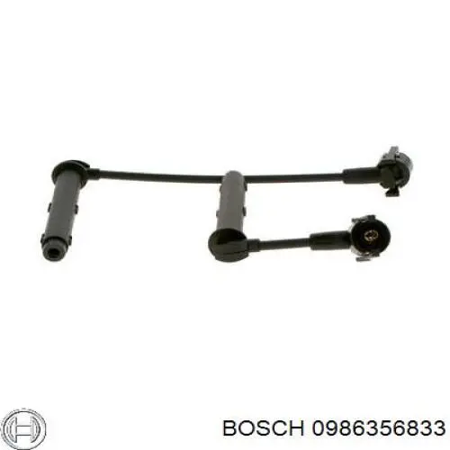 Провода высоковольтные, комплект Bosch 0986356833