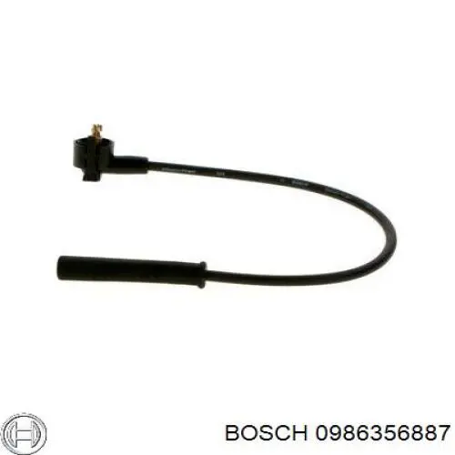 Cables de bujías 0986356887 Bosch