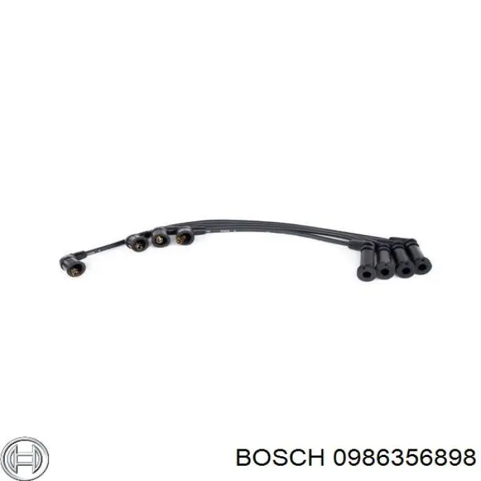 Дріт високовольтний, комплект 0986356898 Bosch