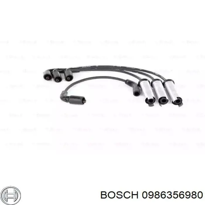 0986356980 Bosch высоковольтные провода