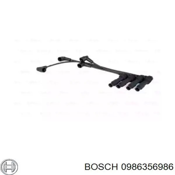 Дріт високовольтний, комплект 0986356986 Bosch