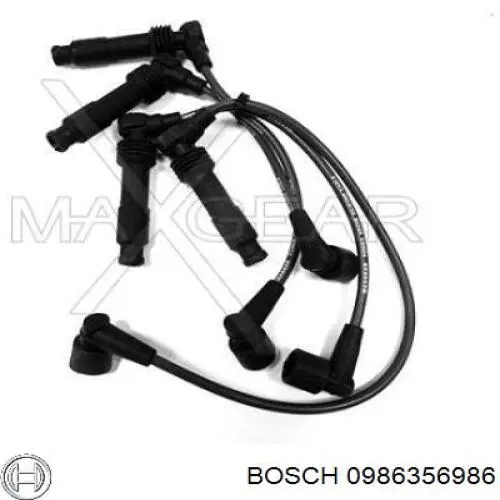 Дріт високовольтний, комплект 0986356986 Bosch