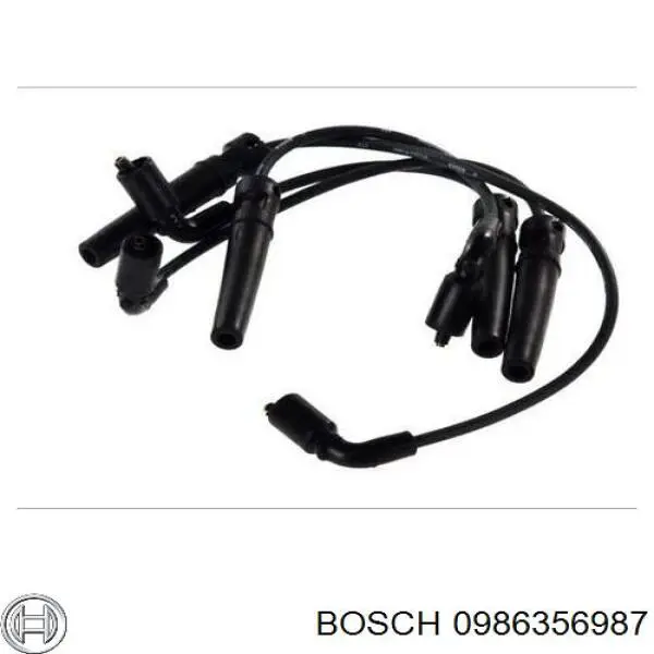 Juego de cables de encendido 0986356987 Bosch