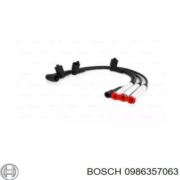 Высоковольтные провода 0986357063 Bosch