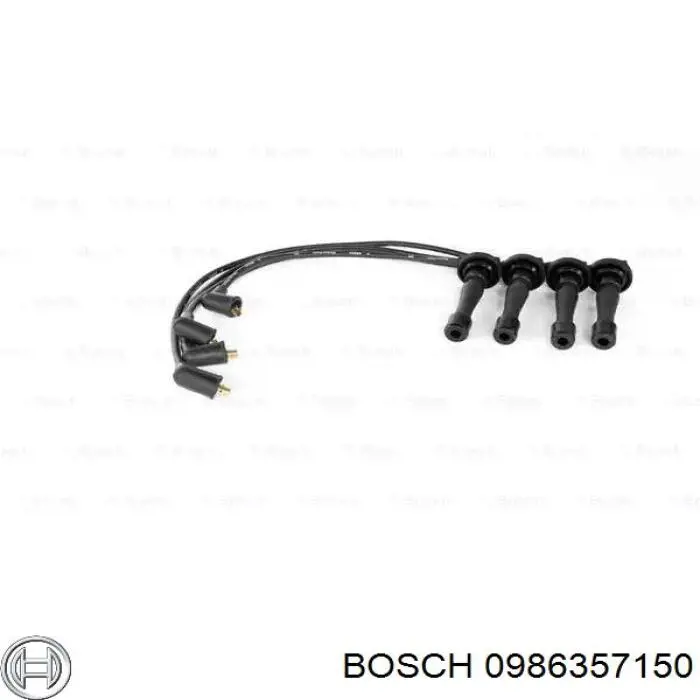 0986357150 Bosch высоковольтные провода