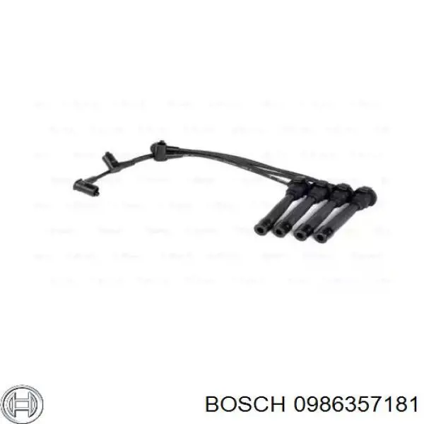 0 986 357 181 Bosch высоковольтные провода