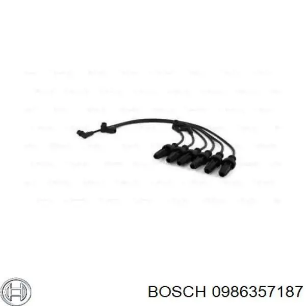 Высоковольтные провода 0986357187 Bosch