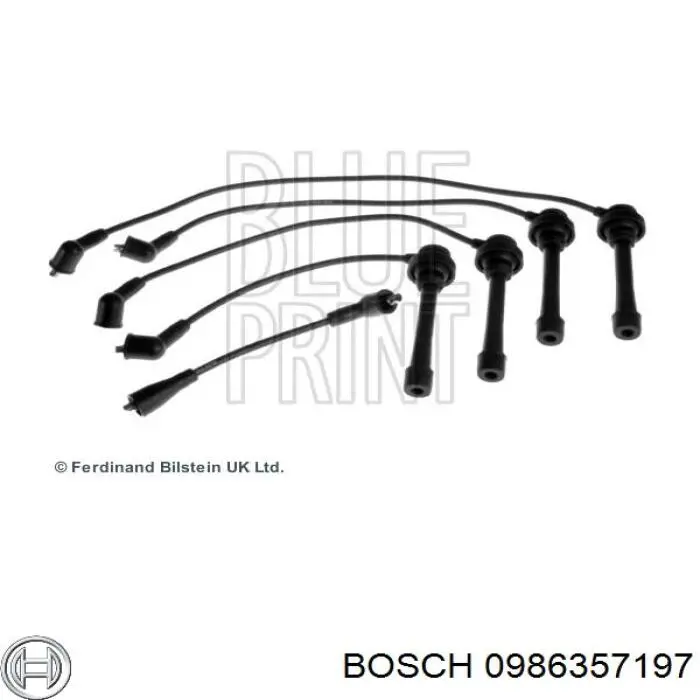 Высоковольтные провода 0986357197 Bosch