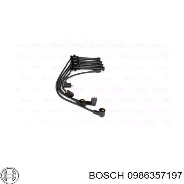 Провода зажигания Bosch 0986357197 цена, от 33.97 USD