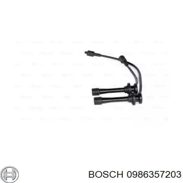 Juego de cables de encendido 0986357203 Bosch