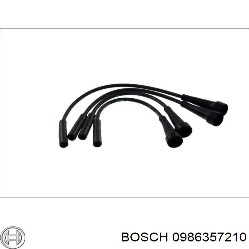 Juego de cables de encendido 0986357210 Bosch