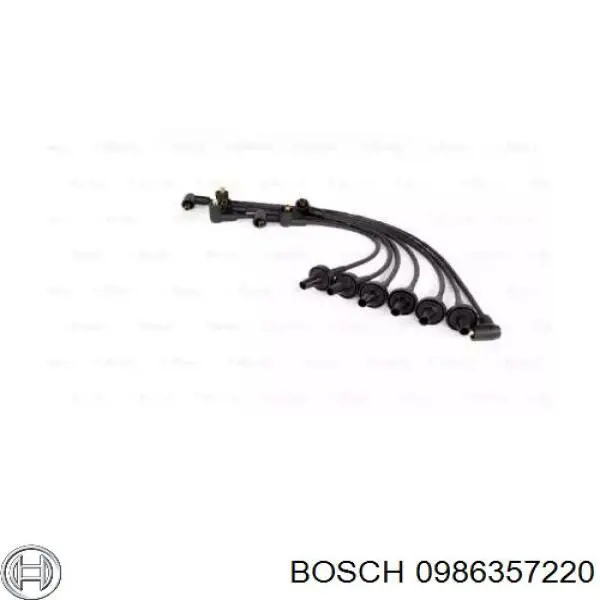 0986357220 Bosch высоковольтные провода