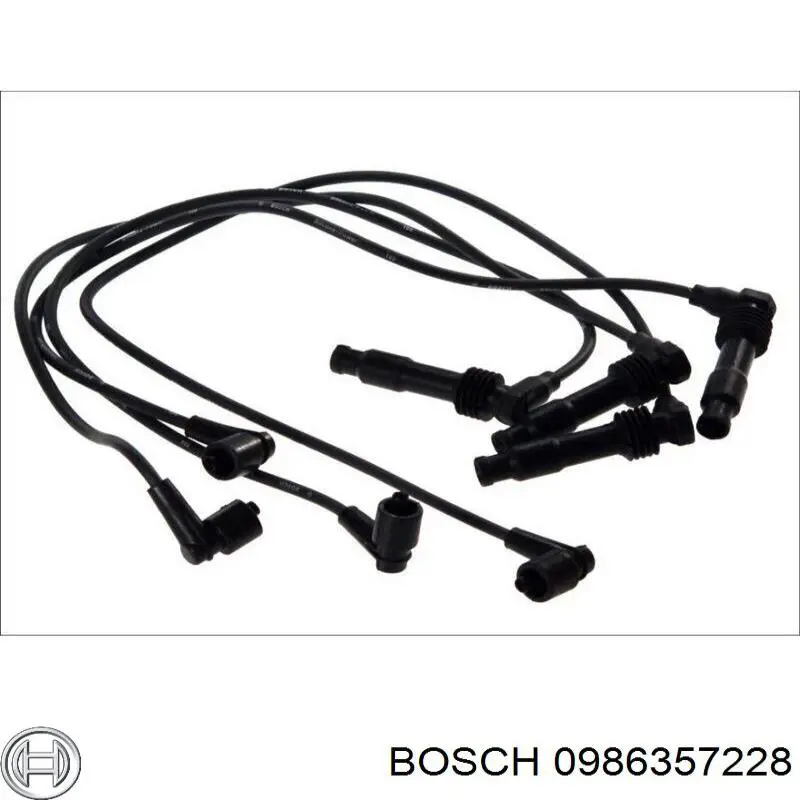 0986357228 Bosch высоковольтные провода