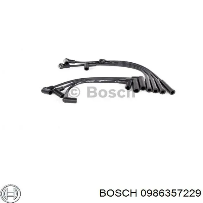 0 986 357 229 Bosch высоковольтные провода