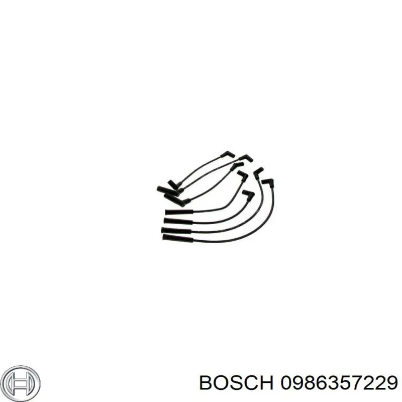 Juego de cables de encendido 0986357229 Bosch