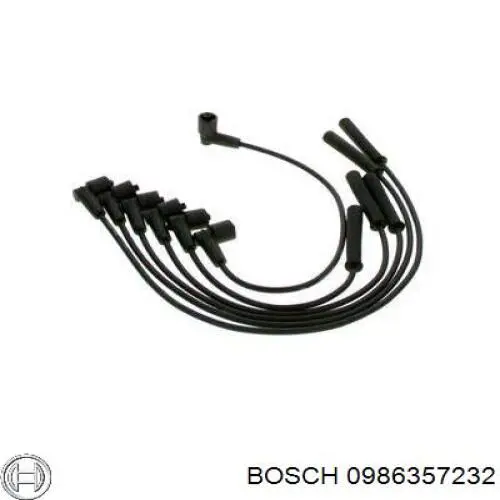 Купить B166 Bosch Провода высокого напряжения
