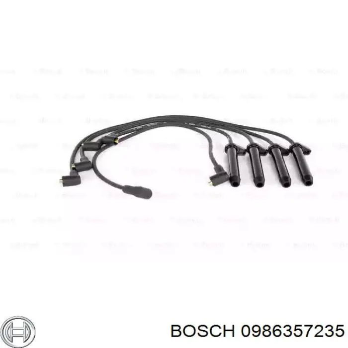0 986 357 235 Bosch высоковольтные провода