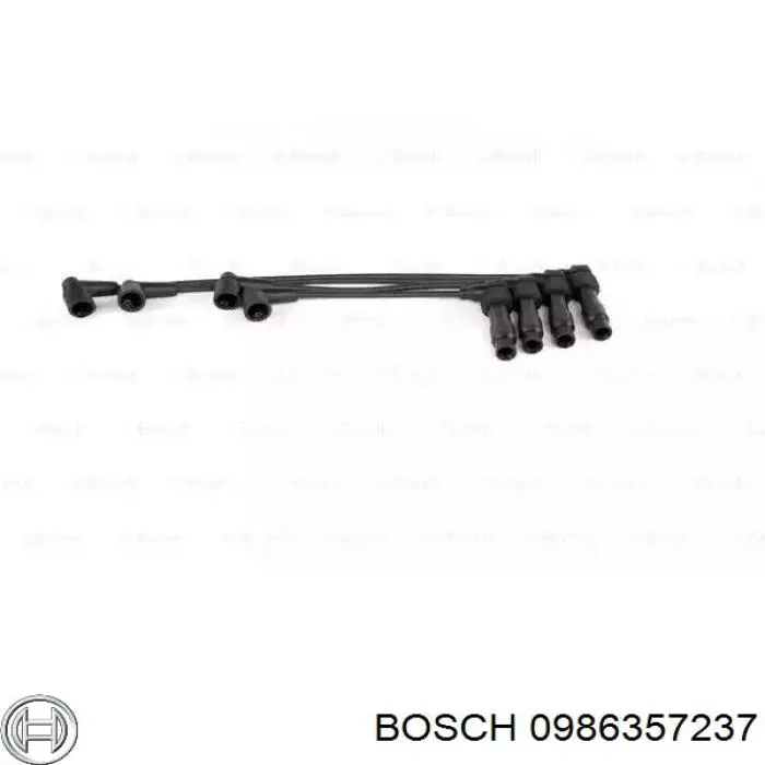 Провода высоковольтные, комплект Bosch 0986357237