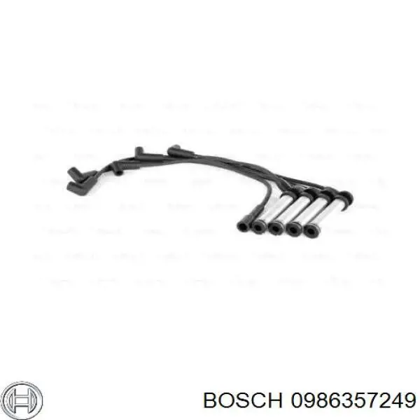 Высоковольтные провода 0986357249 Bosch