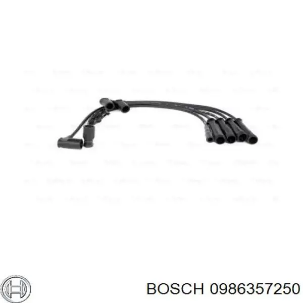 0986357250 Bosch высоковольтные провода