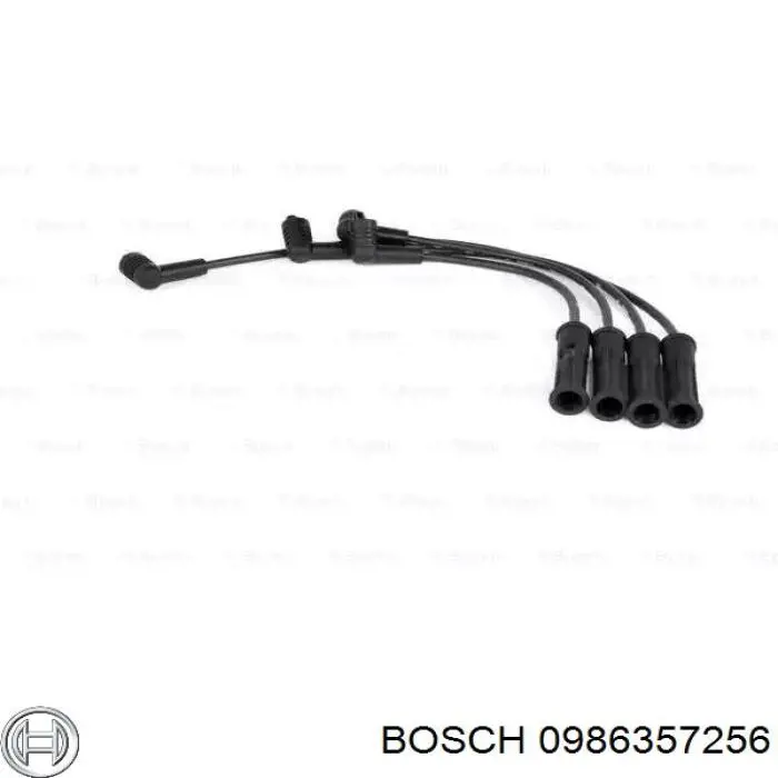 0986357256 Bosch высоковольтные провода
