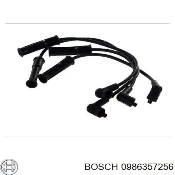 Дріт високовольтний, комплект 0986357256 Bosch