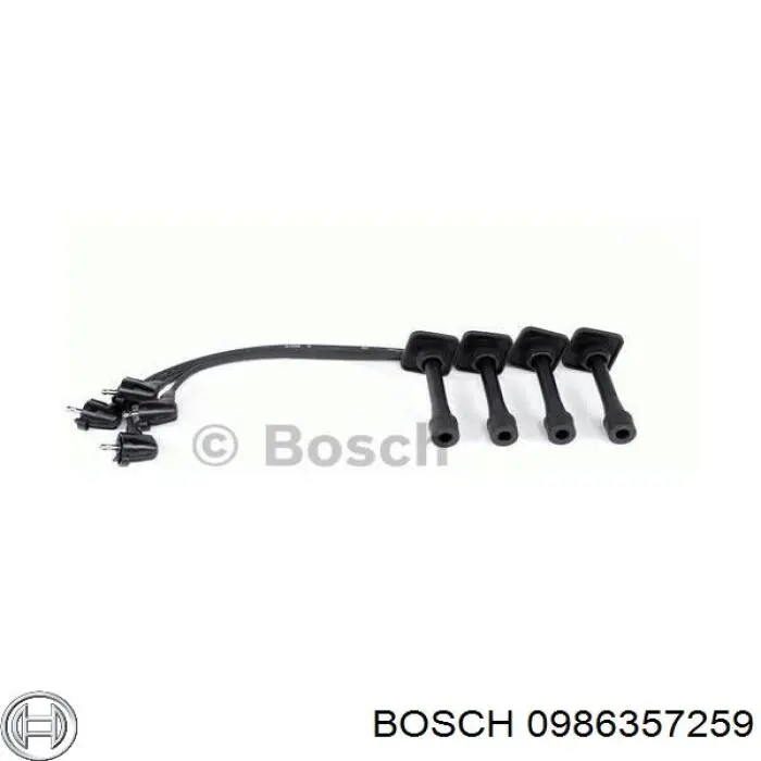 Высоковольтные провода 0986357259 Bosch