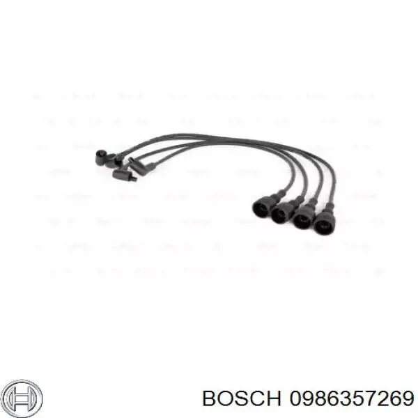 Высоковольтные провода 0986357269 Bosch