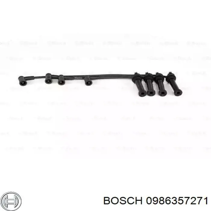Провода высоковольтные, комплект Bosch 0986357271