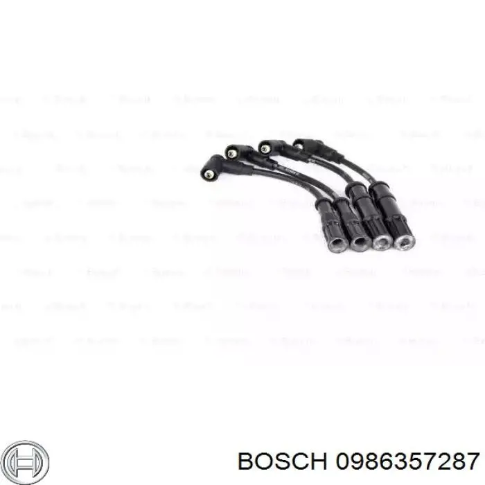 0 986 357 287 Bosch fios de alta voltagem, kit