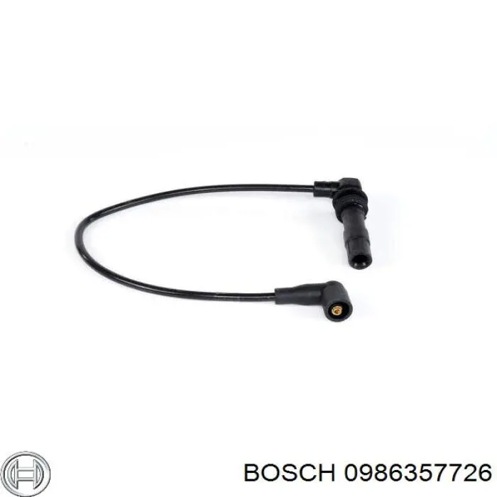 Провод высоковольтный, цилиндр №1 Bosch 0986357726