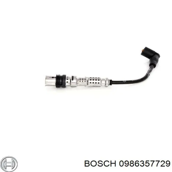 0986357729 Bosch провод высоковольтный, цилиндр №4