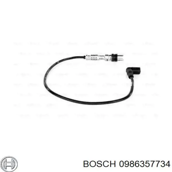 Cable de encendido, cilindro №3 0986357734 Bosch